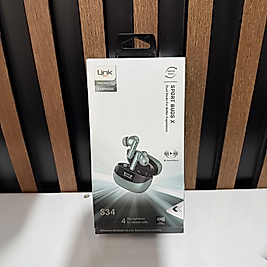 S34 Bluetooth Kulaklık – 4 Mikrofonlu, ENC & ANC, 3D Ses, V5.4