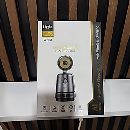 W800 Akıllı Manyetik Telefon Tutucu – 10W Kablosuz Şarj, Yüz Tanıma & Akıllı Takip