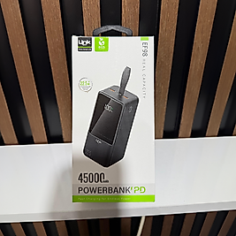 EF98 Yüksek Kapasiteli Powerbank – 45000 mAh, 22.5W Hızlı Şarj, PD Çıkış