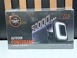 50000 mAh Süper Dış Mekan Powerbank – 22.5W Hızlı Şarj & Çoklu Çıkış