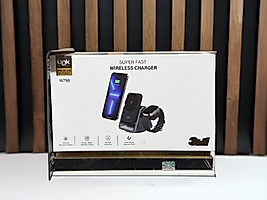 Link Tech W798 30W Hızlı Kablosuz Şarj Cihazı – 3’ü 1 Arada