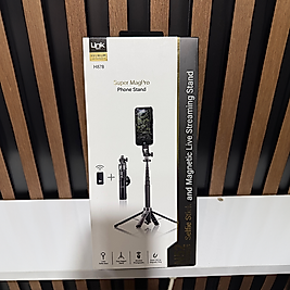 H878 Süper MagPro Manyetik Telefon Standı & Selfie Çubuğu – 1.34 m, 360° Döner