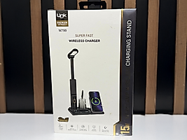 Link Tech W799 Süper Hızlı Kablosuz Şarj Cihazı – 15W Katlanabilir Manyetik