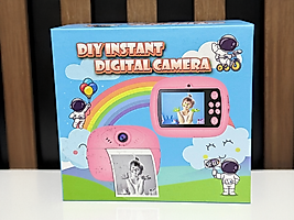 Çocuklar İçin Dijital Fotoğraf Makinesi – Oyunlu & Boyama Özellikli