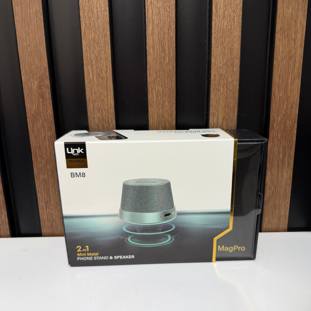 IPX6 MagSafe Uyumlu Telefon Standı & Bluetooth Hoparlör