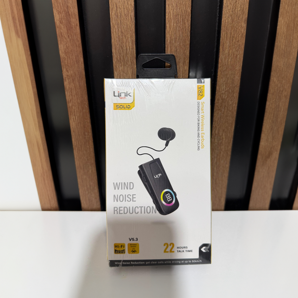 V82 Bluetooth Kulaklık – Rüzgar Gürültüsü Engelleyici, Dijital Ekran, V5.3